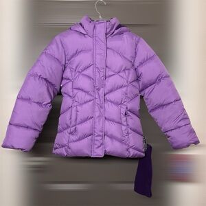 CB Sports | Macy’s | New Girl’s Hooded Quilted Puffer Jacket/Coat 10/12 Lavender
